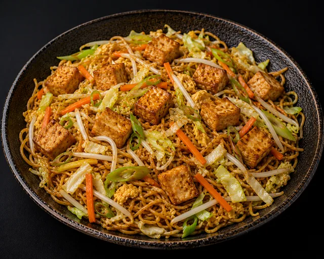 31 Bratnudeln mit Tofu