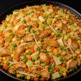42 Bratreis mit huhn