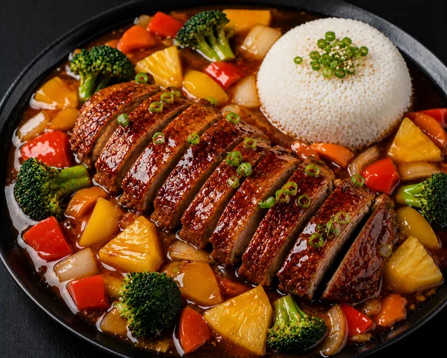 53 Ente Süs Sauer Sauce