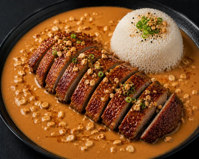 54 Ente Erdnuss Sauce