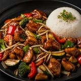 60 Huhn Chop Suey