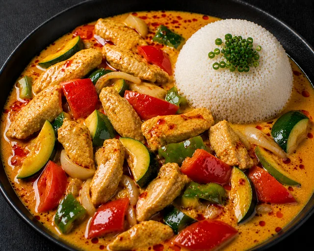 62 Huhn Thai Curry