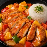 63 Knusprige Huhn Ananas Süs Sauer 