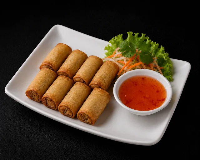 11 Mini Fruhlingsrollen